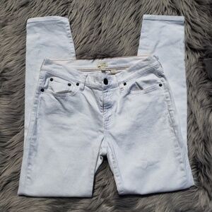 J. Crew Skinny Stretch Jeans White sz 27/28